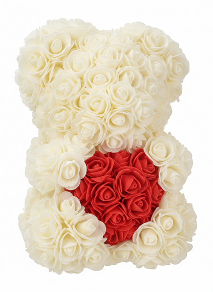 Oryginalny CudMiś z Sercem 🌹 (Eleganckie Pudełko w Zestawie)