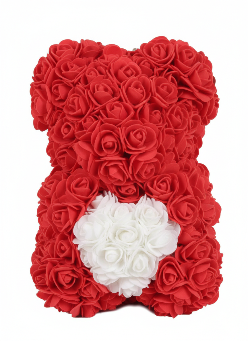 Oryginalny CudMiś z Sercem 🌹 (Eleganckie Pudełko w Zestawie)